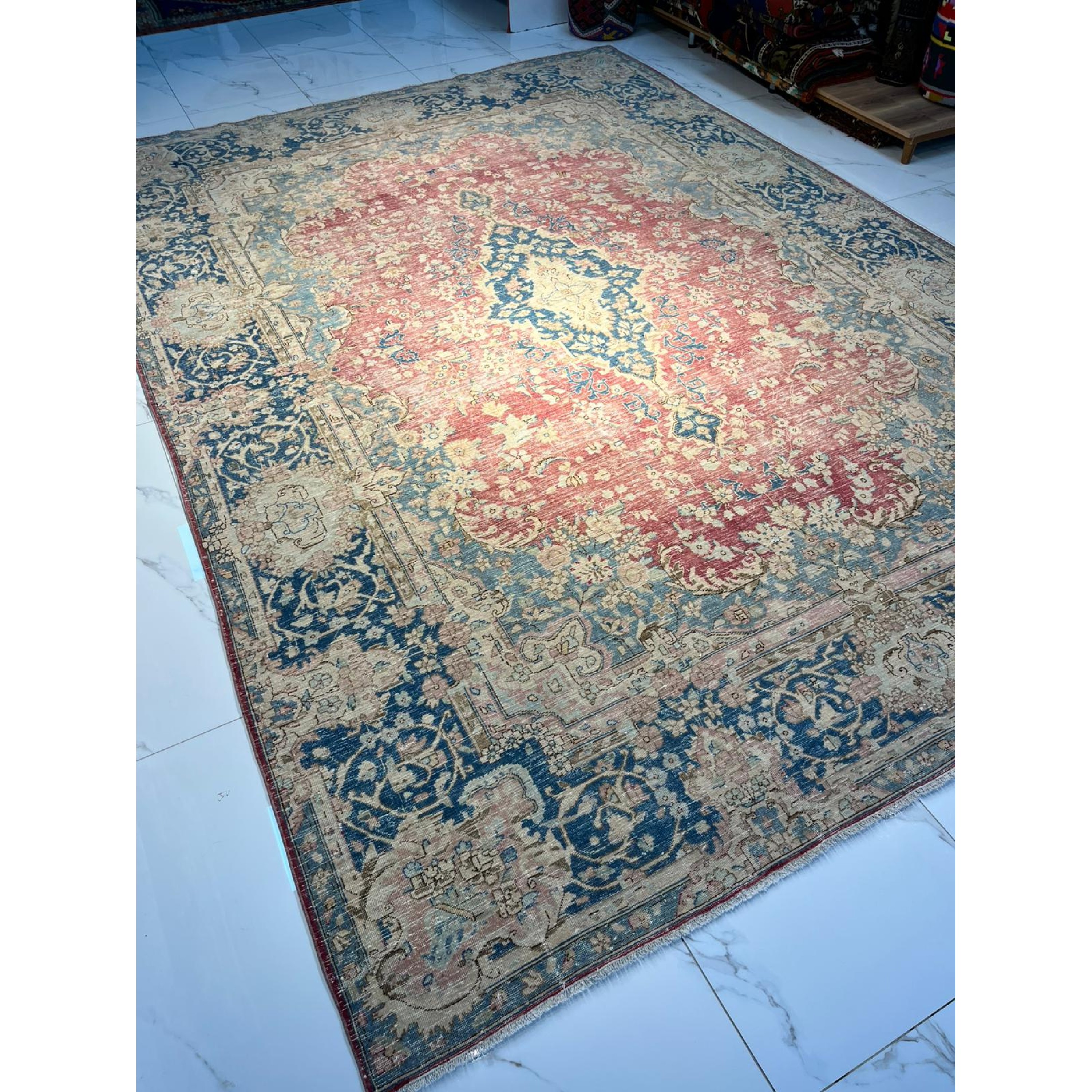 Vintage Konya Ladik Rug