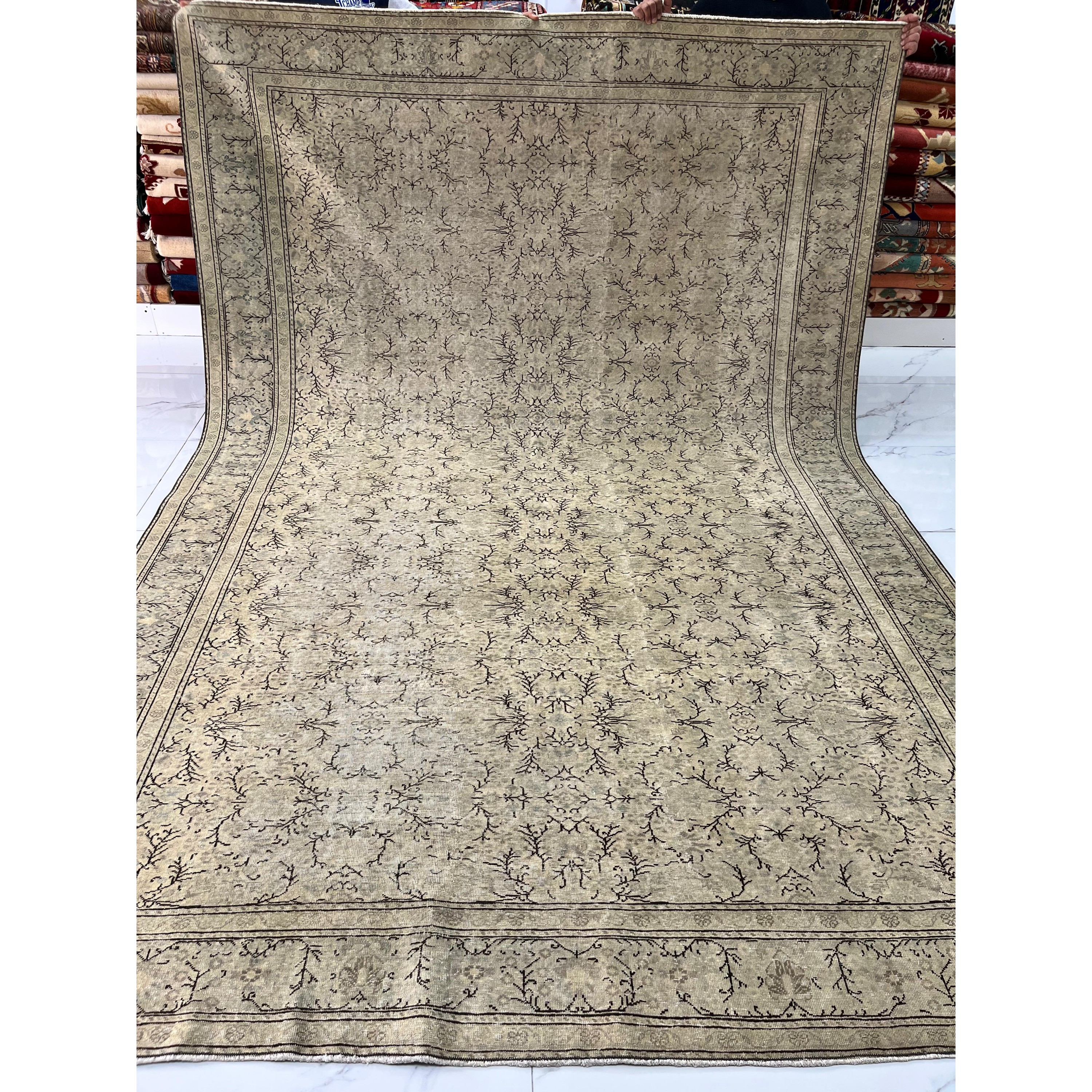 Türkish Kayseri Bünyan Vintage Rug