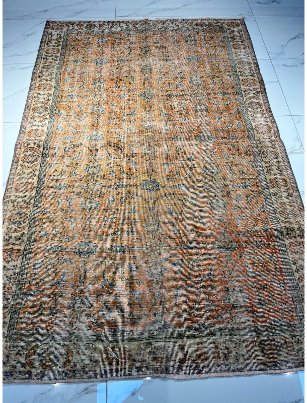 Türkish Isparta carpet vintage